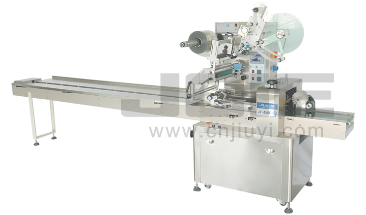 JY-450E Automatic flow wrapping machine 