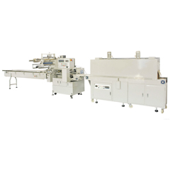 This machine is suitable bowl, bottled instant noodles, cup monomer milk, bottled milk, cup of tea, noodles, sterilization, soap, cosmetics, mosquito coils, etc., or a group of shrink packaging.